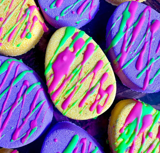 Eggcelent Bath Bombs With Shea & Cocoa Butter Drizzle